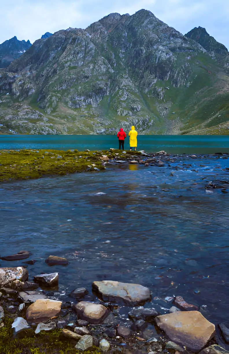 Vishansar Lake Sonamarg Kashmir, the great lakes trek